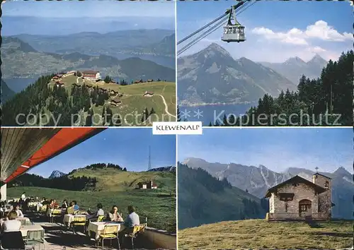 Beckenried Klewenalp Hotel Chalet Guggeregg Bahn Restaurant Kat. Beckenried