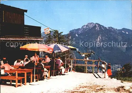 Marquartstein Blick zum Hochgern Kat. Marquartstein