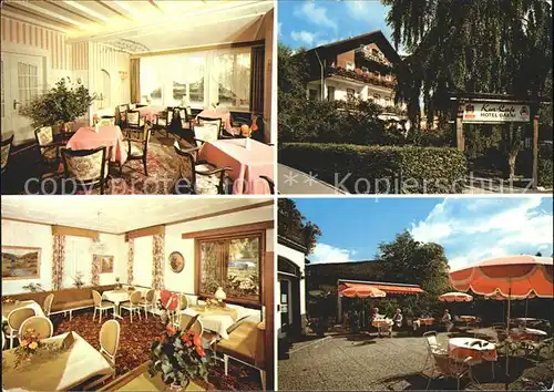 Baiersbronn Schwarzwald Kurcafe Hotel Raeumlichkeit innen Kat. Baiersbronn