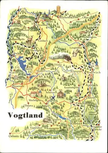 Oelsnitz Vogtland Vogtland Kat. Oelsnitz Vogtland