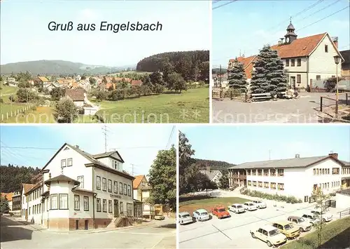 Engelsbach Gaststaette zum Paradies Kat. Leinatal