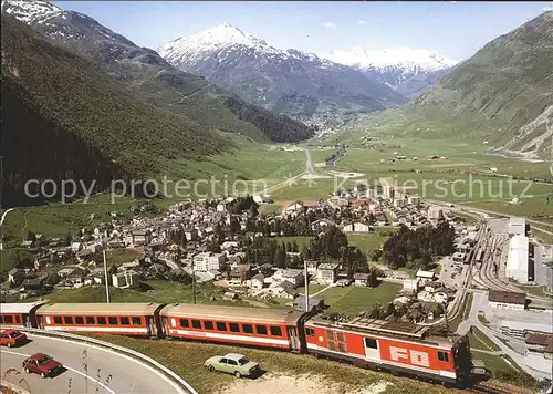 Andermatt Furka Oberalp Bahn Kat. Andermatt