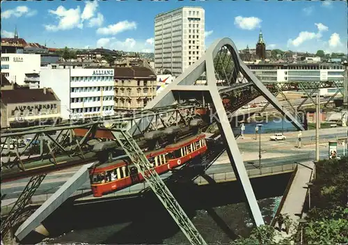 Wuppertal Schwebebahn Stadtmitte Kat. Wuppertal