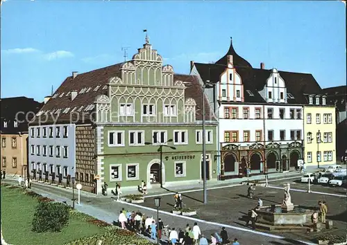 Weimar Thueringen Stadthaus und Lucas Cranach Haus Kat. Weimar