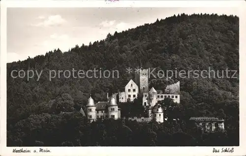 Wertheim Main Schloss Kat. Wertheim