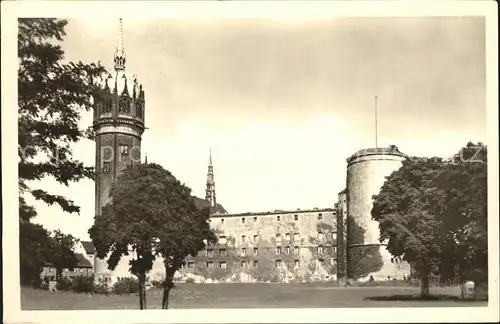 Wittenberg Lutherstadt Schloss mit Schlosskirche Kat. Wittenberg