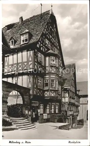 Miltenberg Main Marktplatz Kat. Miltenberg