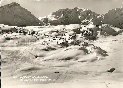 Schroecken Vorarlberg Skigebiet Hochtannenberg Kat. Schroecken