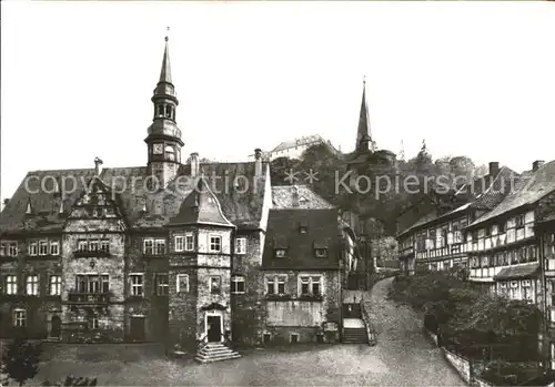 Blankenburg Harz Rathaus Kat. Blankenburg