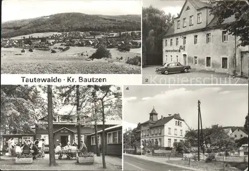 Tautewalde Gaststaette Erbgericht zum Pichotal Picho Baude Kat. Wilthen