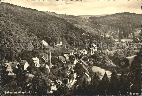 Altenbrak Harz Panorama Kat. Altenbrak