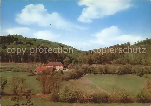 Lichtenau Spessart Gasthaus Hochspessart Kat. Rothenbuch