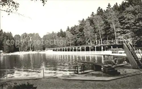 Rastenberg Friedrich Ludwig Jahn Bad Schwimmbad Kat. Rastenberg