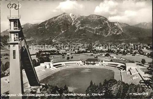 Garmisch Partenkirchen Olympia Skistadion Kat. Garmisch Partenkirchen