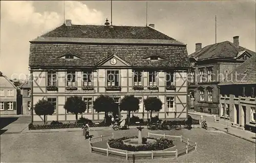 Malchow Rathaus Kat. Malchow Mecklenburg