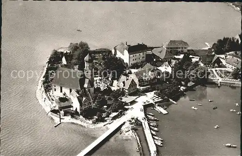 Wasserburg Bodensee Fliegeraufnahme Kat. Wasserburg (Bodensee)