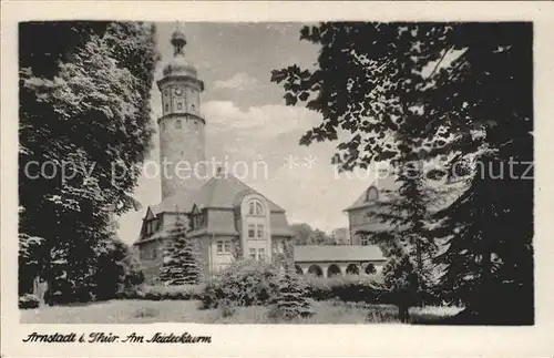 Arnstadt Ilm Neideckturm Kat. Arnstadt