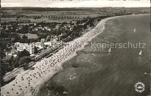 Scharbeutz Ostseebad Fliegeraufnahme Kat. Scharbeutz