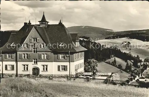 Johanngeorgenstadt Jugendherberge Ernst Schneller Kat. Johanngeorgenstadt