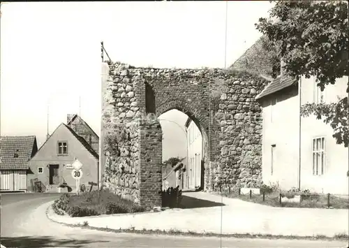 Fuerstenwerder Berliner Tor Kat. Nordwestuckermark