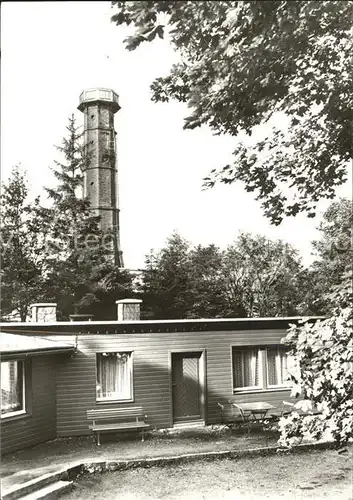 Altenberg Dippoldiswalde Bergbaude und Aussichtsturm Geisingberg Kat. Altenberg