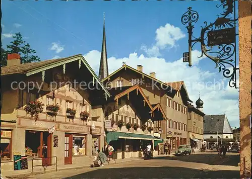 Prien Chiemsee Ortsstrasse Gasthaus Ladengeschaeft Kat. Prien a.Chiemsee