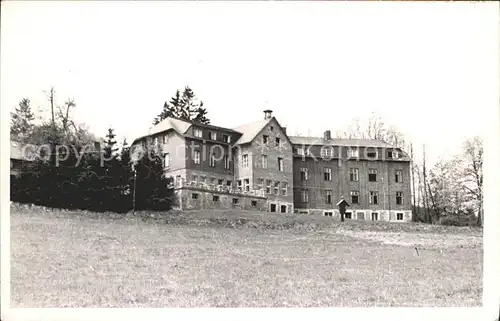 Schmiedefeld Rennsteig Stutenhaus Ferienheim Berggaststaette VEB Zeiss Kat. Schmiedefeld Rennsteig