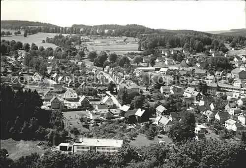 Lobenstein Bad Blick vom Alten Turm / Bad Lobenstein /Saale-Orla-Kreis LKR