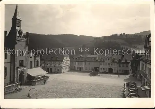 Leutenberg Thueringen Marktplatz Kat. Leutenberg