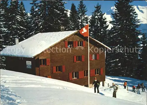 Alt St Johann Skihaus Herrenwald des Skiclub Winterthur Kat. Alt St Johann