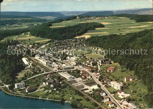 Bad Schinznach Fliegeraufnahme Kat. Bad Schinznach