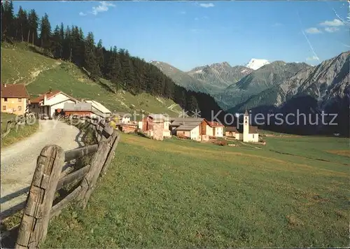 Lue GR im Muenstertal mit Ortler / Lue Val Muestair /Bz. Inn