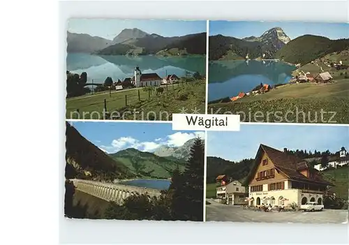 Innerthal Gasthaus Stausee  Kat. Innerthal