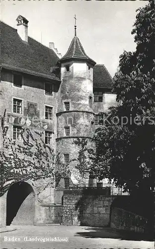 Baden AG Landvogteischloss Hist Museum Kat. Baden