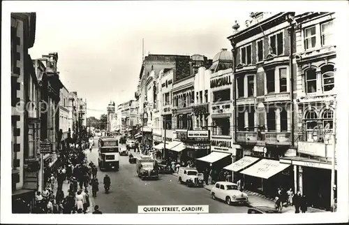 Cardiff Wales Queen Street Kat. Cardiff