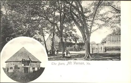 Mount Vernon Virginia The Barn Kat. Mount Vernon