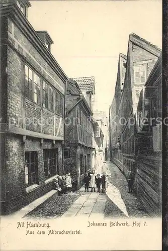 Hamburg Alt Hamburg Kinder im Abbruchsviertel Kat. Hamburg