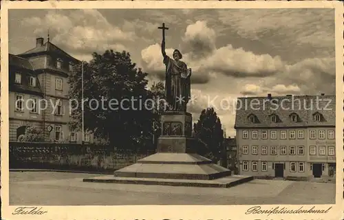 Fulda Bonifatiusdenkmal Kat. Fulda