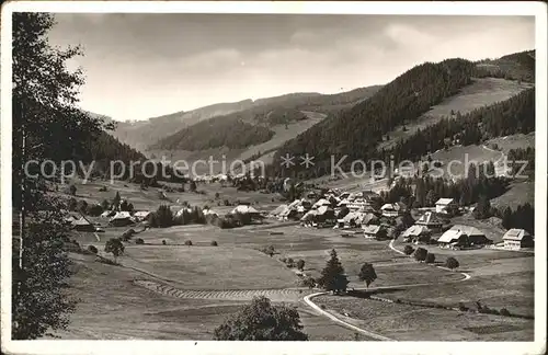 Menzenschwand Panorama Schwarzwald Kat. St. Blasien