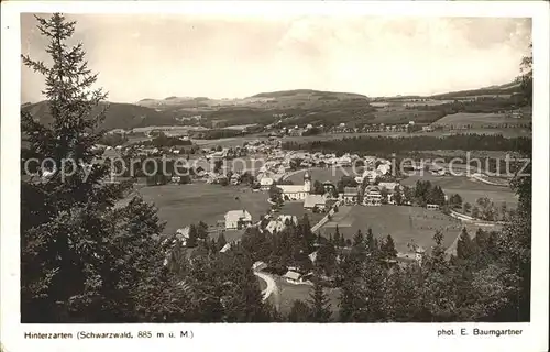 Hinterzarten Panorama Schwarzwald Kat. Hinterzarten