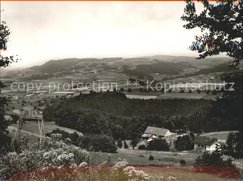 Rodenbach Fulda Panorama Berghuette Simmelsberg Kat. Gersfeld (Rhoen)