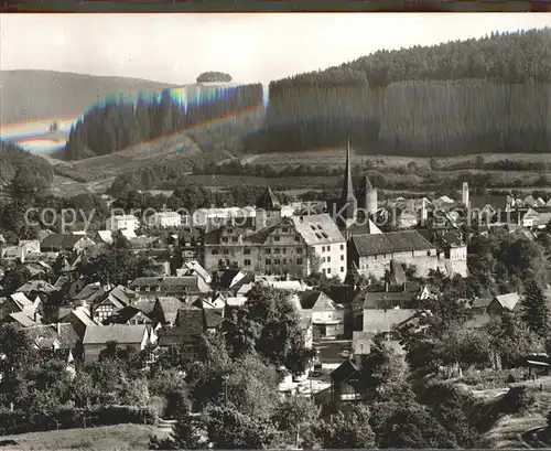 Schlitz Blick ueber die Burgenstadt Kat. Schlitz