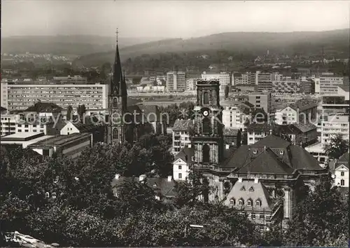 Saarbruecken Teilansicht Landeshauptstadt Kat. Saarbruecken