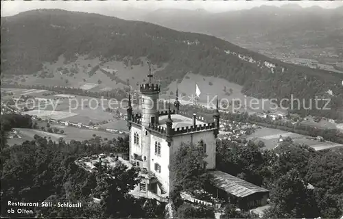 Olten Restaurant Saeli Schloessli Kat. Olten