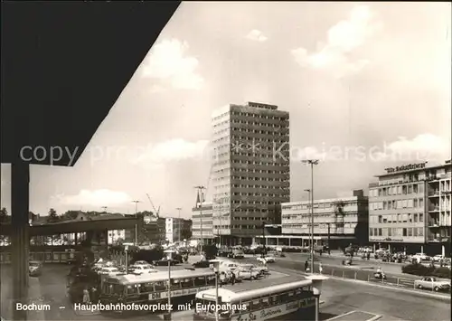 Bochum Hauptbahnhofsvorplatz Europahaus Kat. Bochum