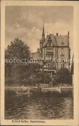 Saarbruecken Schloss Kaffee Kat. Saarbruecken