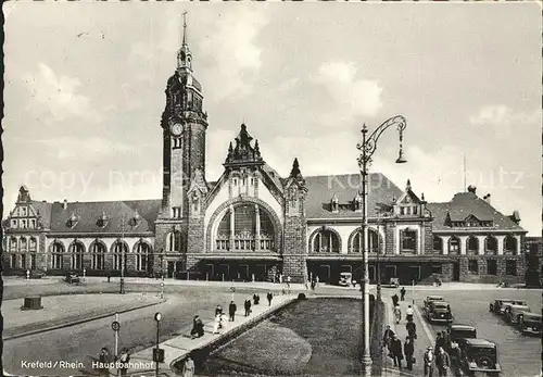 Krefeld Hauptbahnhof Kat. Krefeld