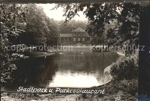 Uerdingen Stadtpark Kat. Krefeld