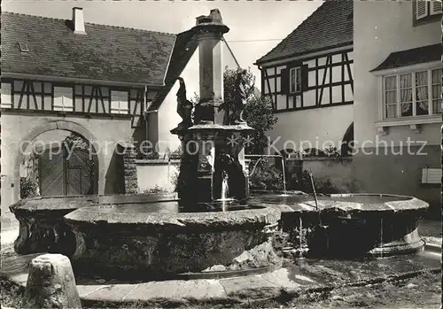 Ammerschwihr Fontaine de la Sinn Kat. Ammerschwihr