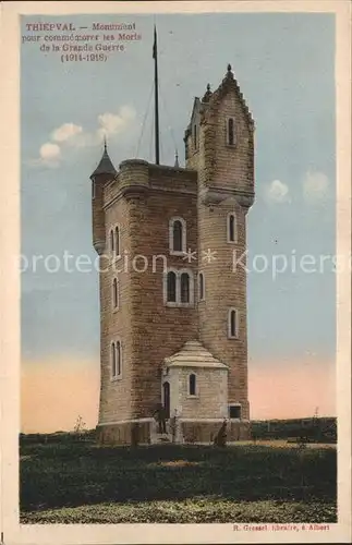 Thiepval Monument aux Morts Grande Guerre Kat. Thiepval